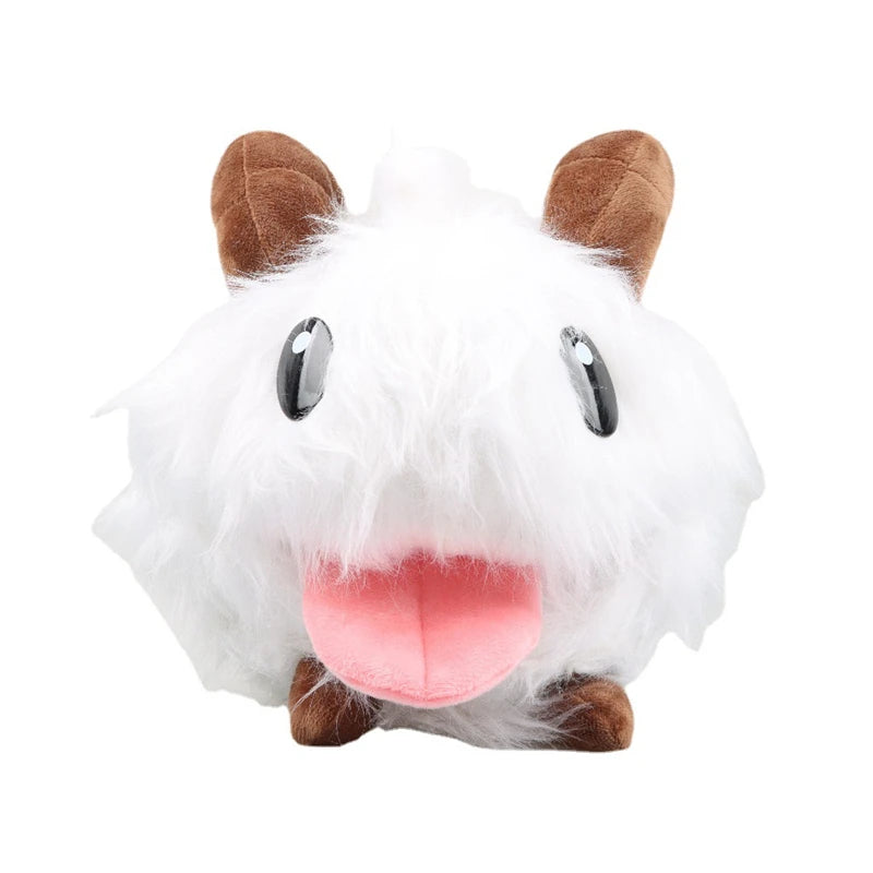30CM Hot Selling Animation Game Peripheral Plush Toys Poro Doll Cute And Cute Doll Home Decoration Ornaments