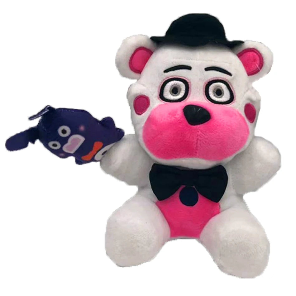 18cm Kawaii New F-naf Anime Plush Toy Cartoon Freddy Plush Doll Bear Sly Bunny Animal Fazbear Plush Toys Christmas gifts