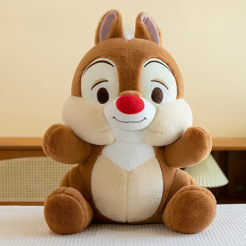 Disney Kawaii Chip 'n' Dale Squirrel Anime Plush Toys 25cm Decorations Stuffed Plush Dolls Lovely Birthday Gift for Friends
