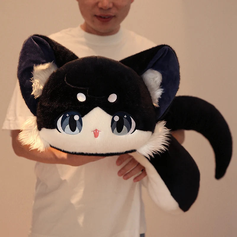 Fairy Doll Stuffed Snake Immortal Plushie Anime Figure Game Doll Fox Face Snake Plush Toy for Kids Birthday Gift