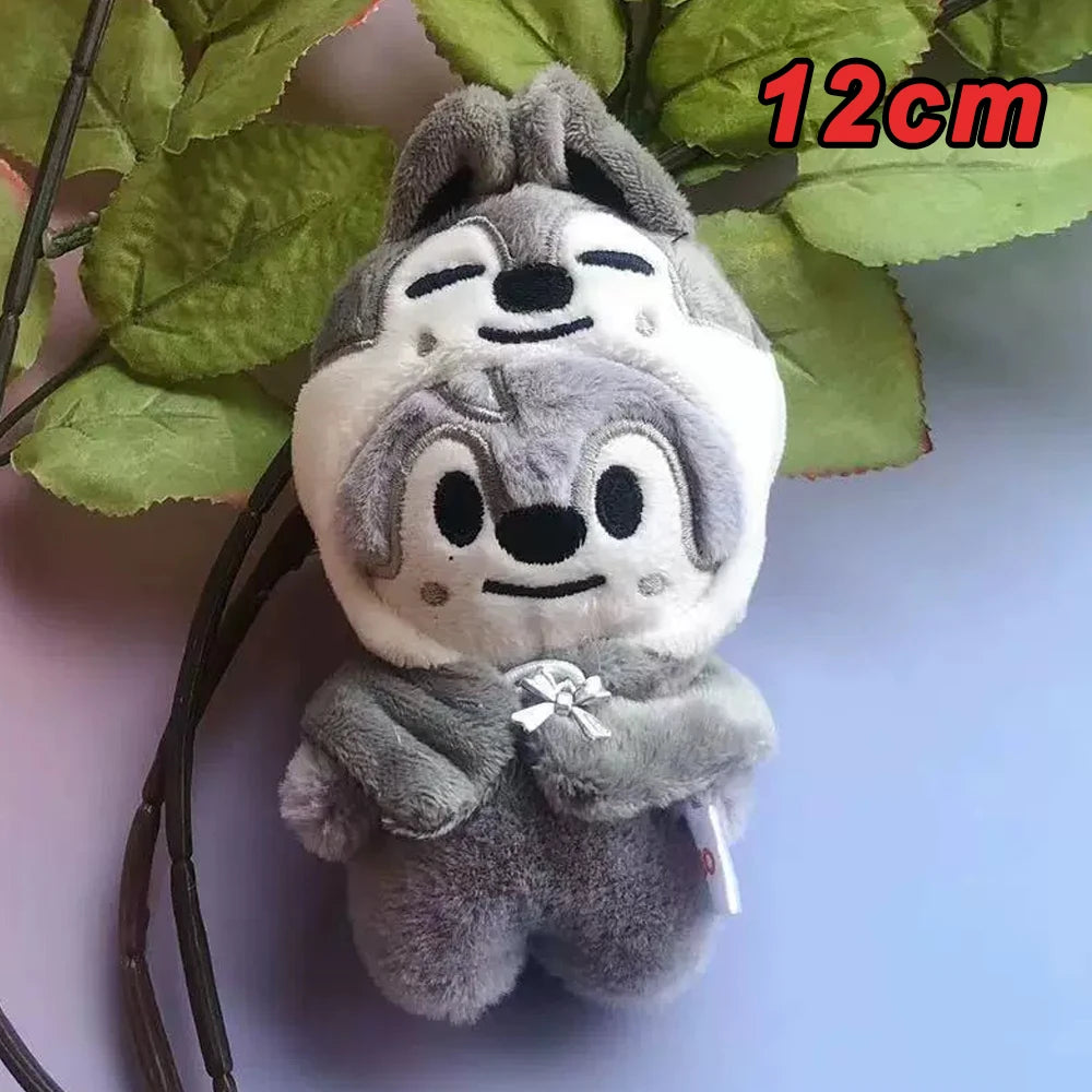 300style Skzoo Plush Toy Kawaii Kpop Plush Skzoo Stray Wolf Plush Cartoon Stuffed Animal Doll Pencil Case Toy Children Gift
