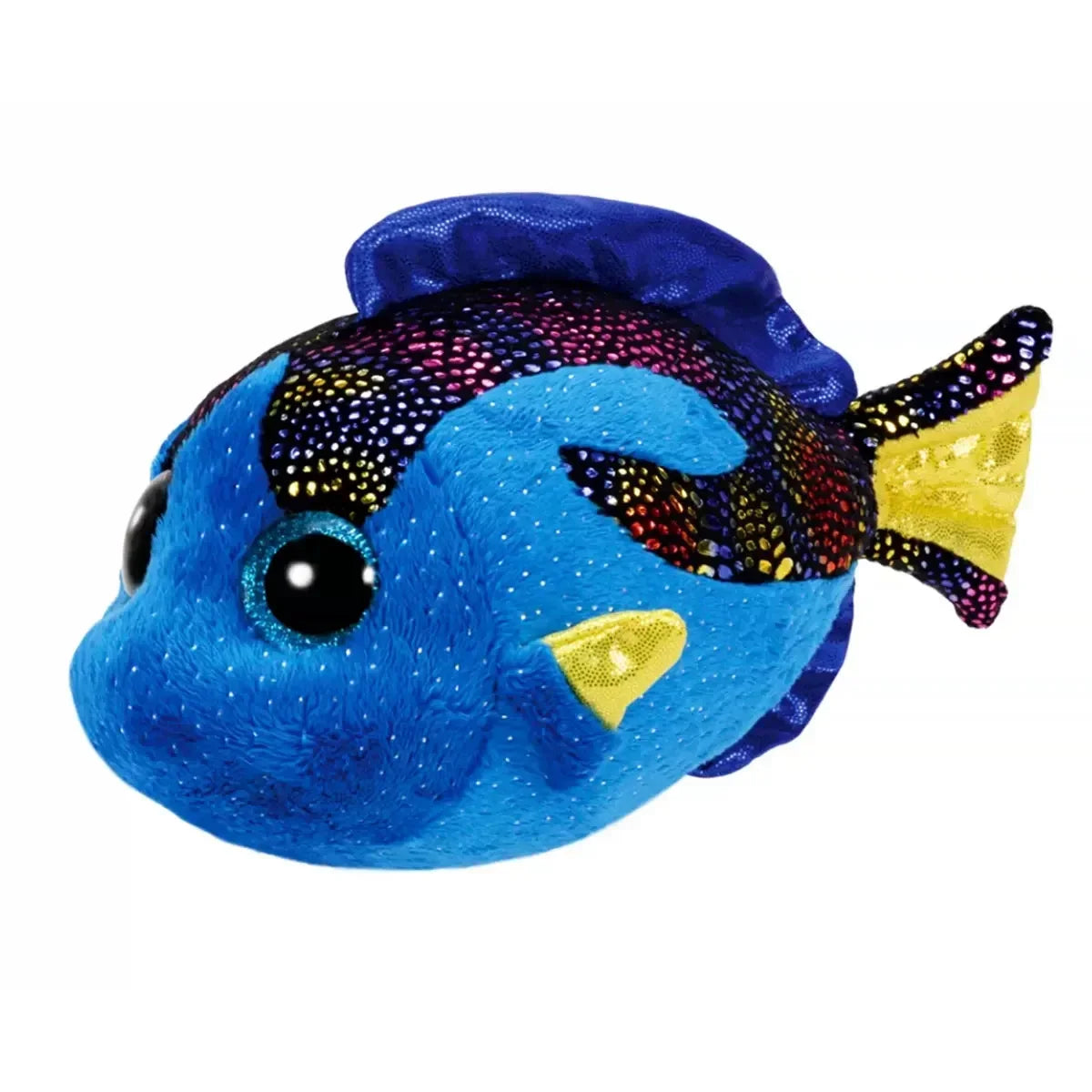 15cm Ty Big Eye Beanie Animals Plush Slick Fox Ferdinand Locky Axolotl  Dexter Icy Seal Heather Cat Children Toy Holiday Gift