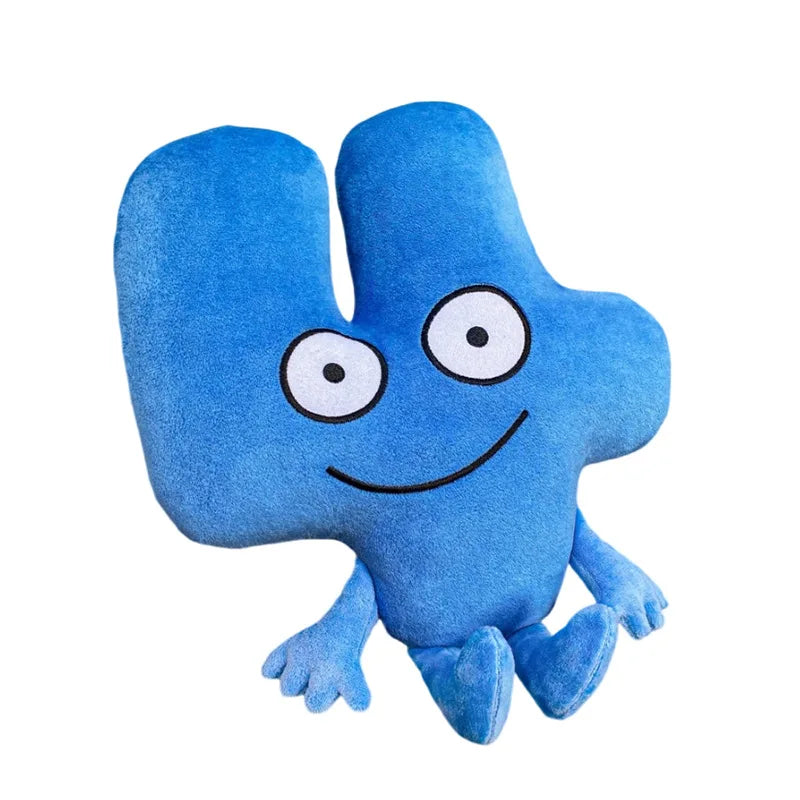 Arrival BFDI Battle For Dream Island Plush Toy 70 Stuffed Doll Soft Animal X Number Blintz Block Marker Stapler French Fries