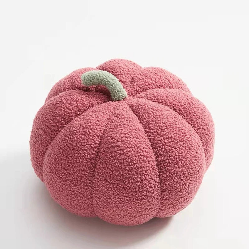 18-35cm Kawaii Simulation Nordic Halloween Pumpkin Plush Toys Lovely Soft Plant Stuffed Doll Holidays Props Decor Throw Pillow
