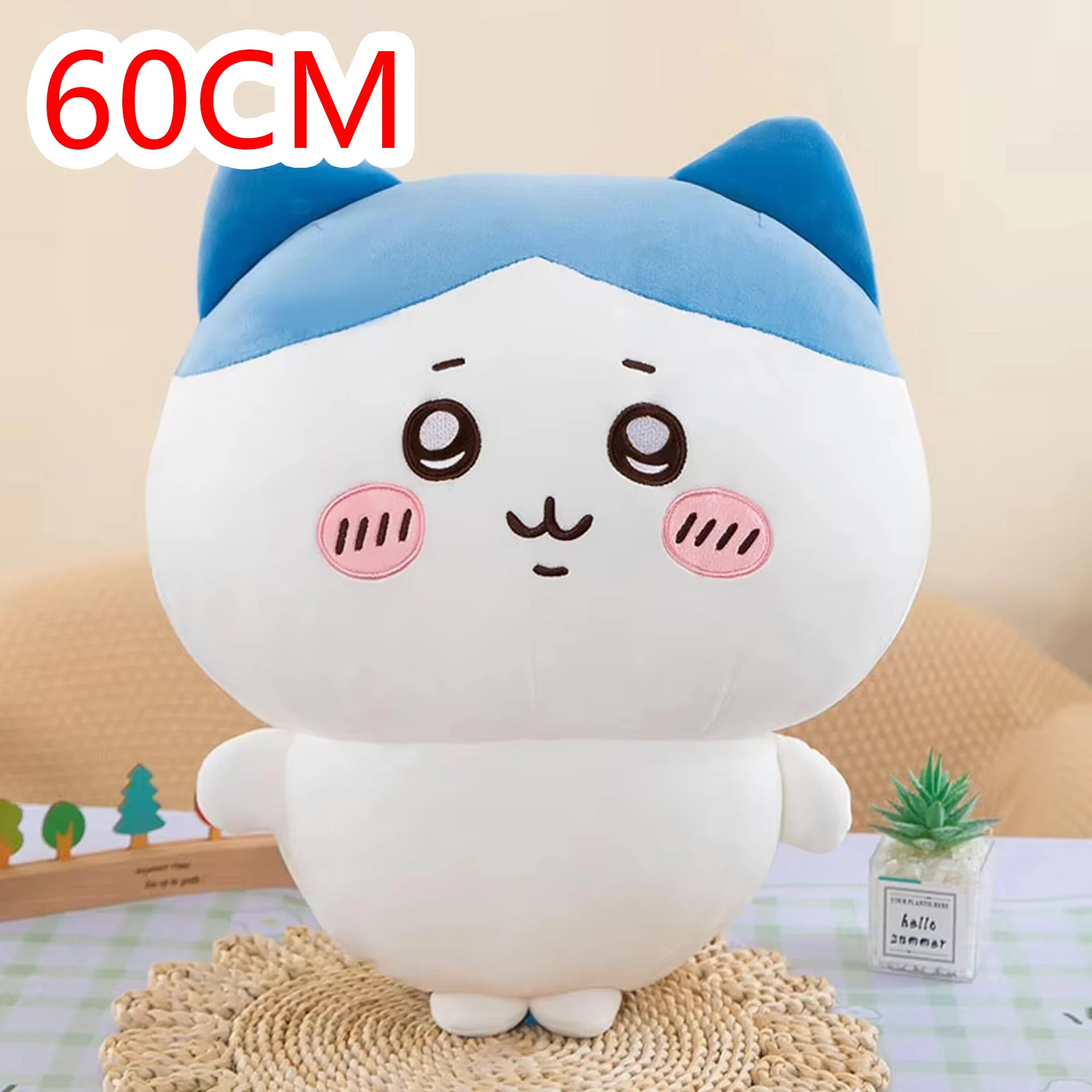 Chiikawa Doll Hachiware Usaki Plush Toy Cute Super Cute Children Sleeping in Bed Comforting Doll Gift