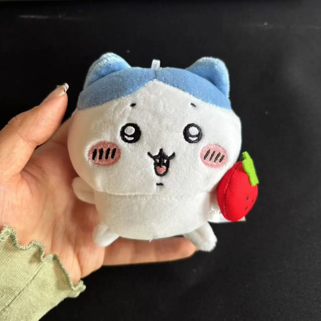 8cm New Product Self-deprecating Bear Peach Limited Doll Girl Bag Plush Pendant Cute Cartoon Toy Keychain Decoration School Gift