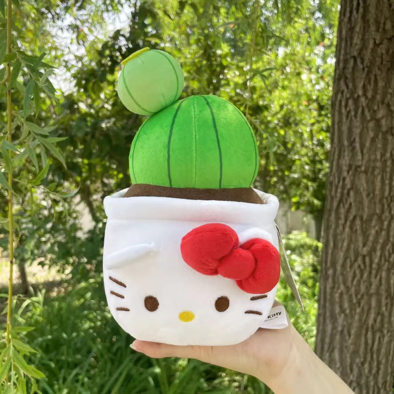 23CM Hello Kitty Plush Toys Soft Stuffed Animals Flower Bouquets Christmas Birthday Christmas Graduation Gifts