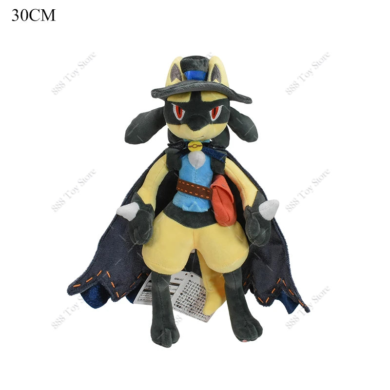 Pokemon Plush Shiny Gyarados Charizard Mega Rayquaza Hisuian Zorua Ho-Oh Lucario Butterfree Anime Stuffed Peluche Kids Xmas Gift