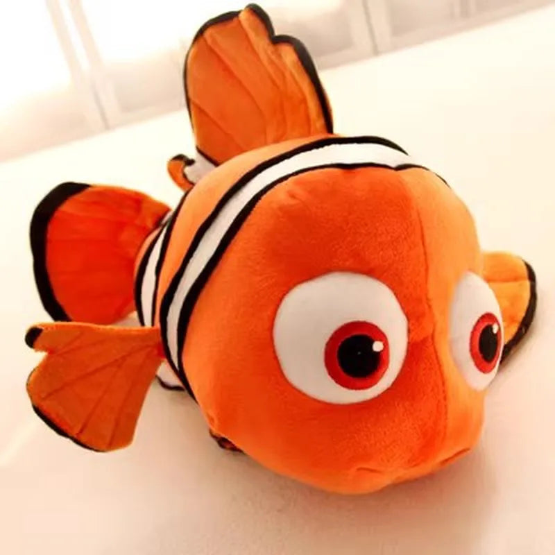 “Clownfish Plush Toy - 25cm/40cm/60cm Soft Stuffed Animal, Ocean-Inspired Fish with Healing Charm for Kids & Sea Lovers”