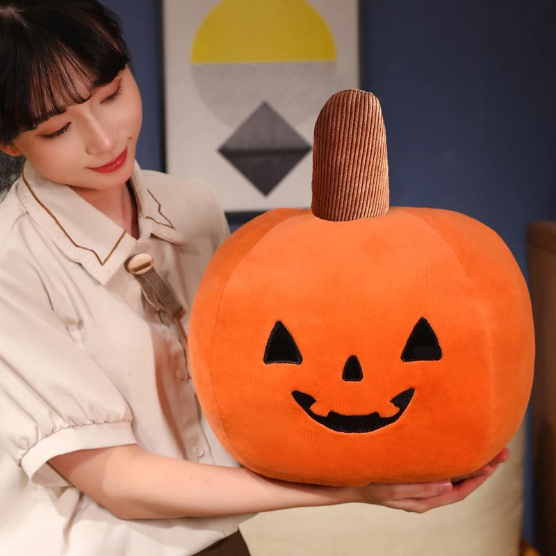High Quality Cartoon New Halloween Pumpkin Plush Doll Pillow Mummy Pumpkin Plush Toy Holiday Decoration Gift For Boys And Girls
