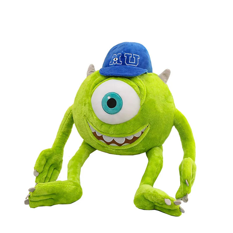 Kawaii Disney Monster University Mike Wazowski Plush Doll Stuffed Throw Pillow Sofa Back Cushion Room Decoration Toys Gifts