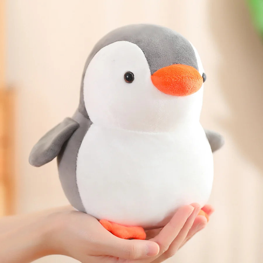 10-30cm Kawaii Cartoon Colorful Hot Penguin Plush Doll Pillow Blue Black Pink Animal Plush Toy Home Decor Gift For Boys Girls