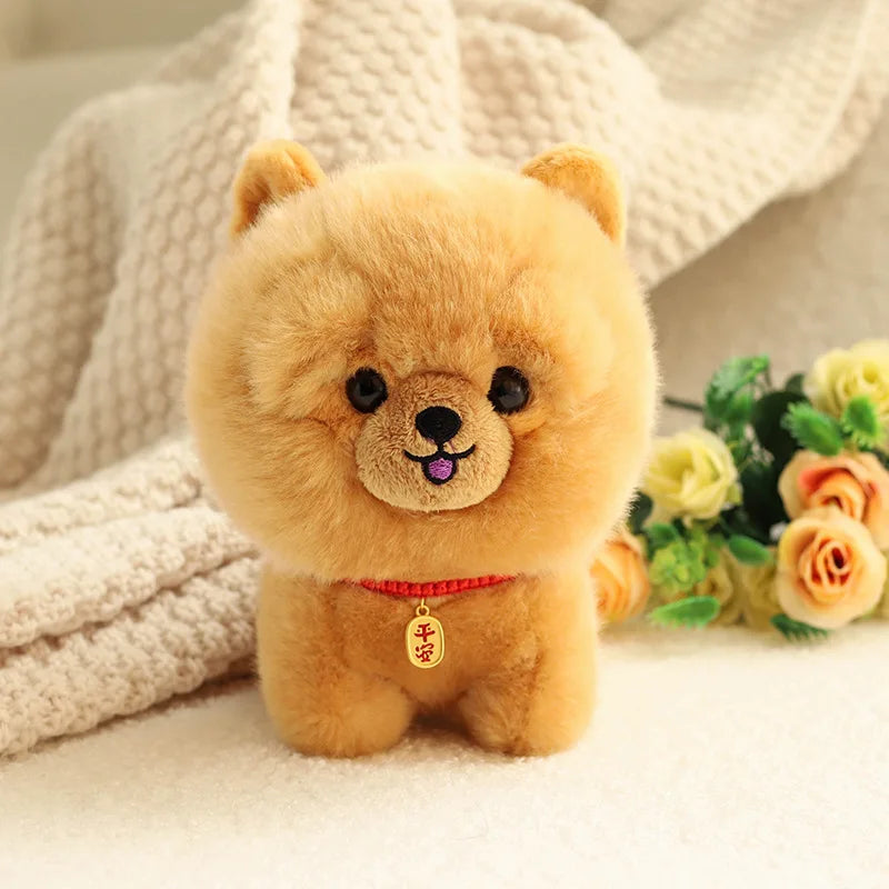 Birthday Gift Cute Puppy Doll Plush Toy Husky Doll Corgi Doll Simulation Animal Plush Doll Children Toy Gift