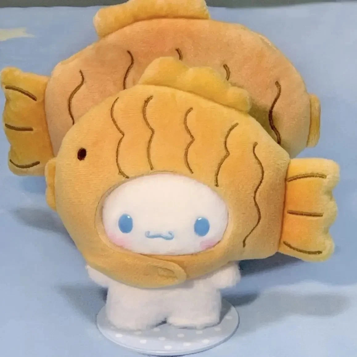 14CM Taiyaki Plush Doll - Cute Japanese Fish-Shaped Stuffed Animal, Soft Cuddly Companion for Kids &amp; Fans