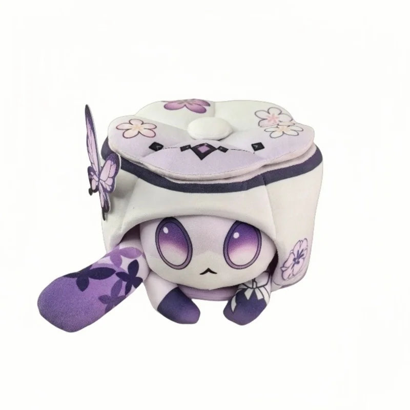 “Code Cat Plush Toy - 16cm/32cm Soft Cuddly Stuffed Animal, Mysterious Cat with Healing Charm from Cipher Forest, Gift for Kids & Anxiety Relief”