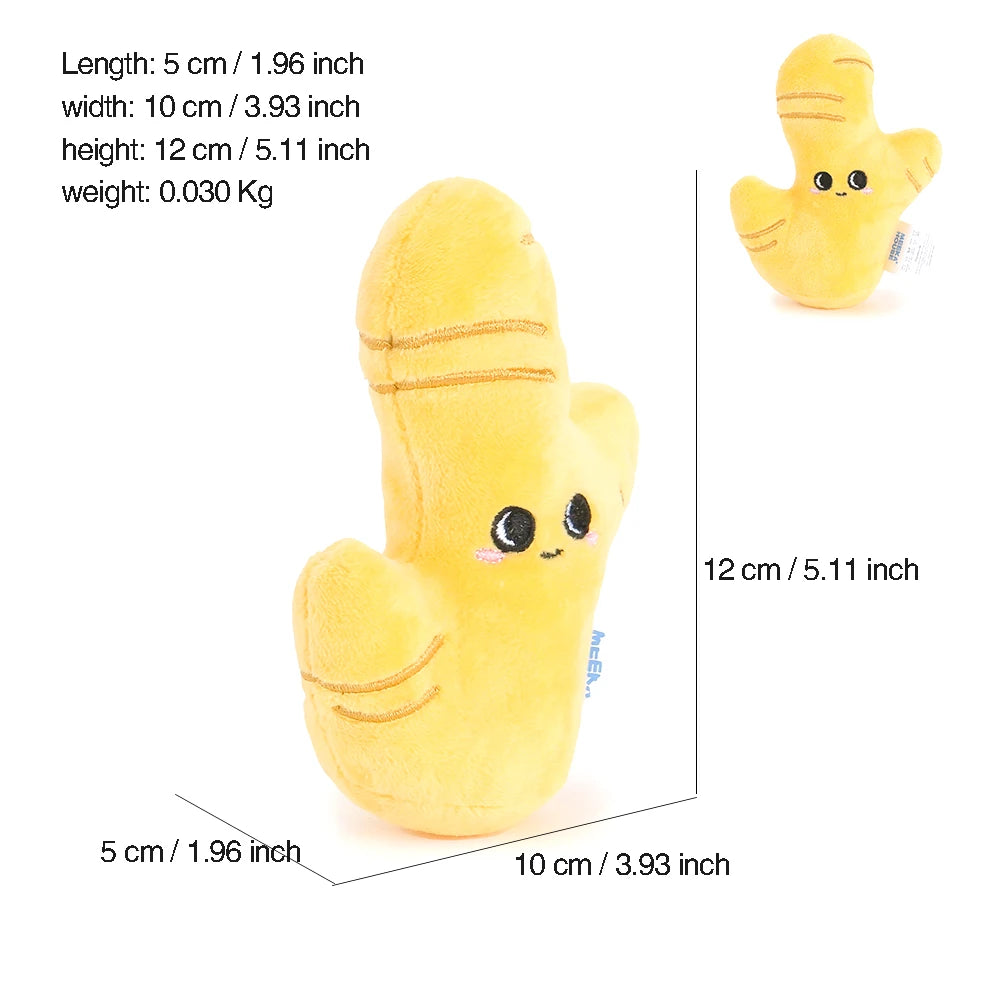 1PC Simulated Stuffed Fruit And Vegetable Soft Cute Cartoon Plush Toys Lemon Pumpkin For Baby Kids Appease Soother Toy Gifts