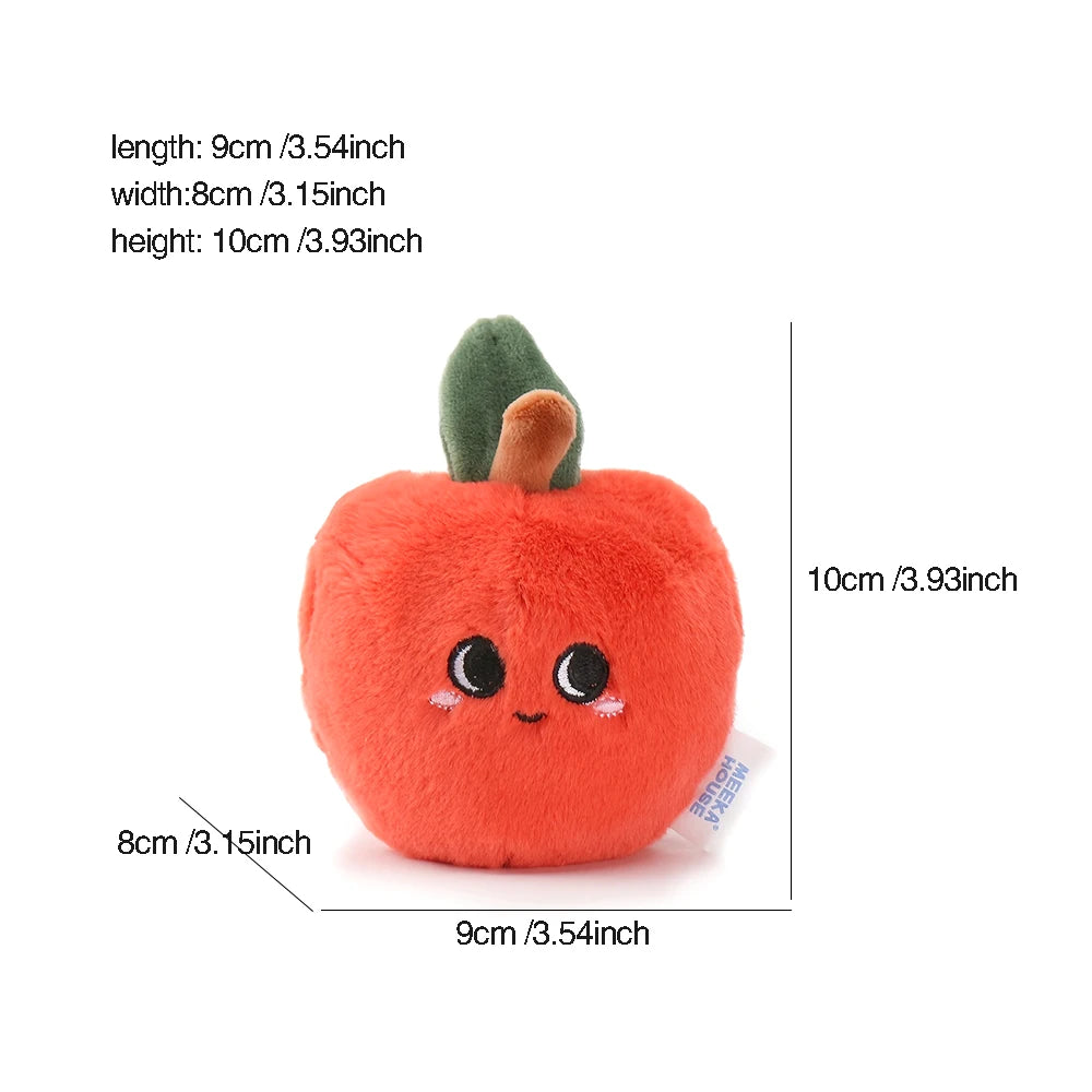 1PC Simulated Stuffed Fruit And Vegetable Soft Cute Cartoon Plush Toys Lemon Pumpkin For Baby Kids Appease Soother Toy Gifts