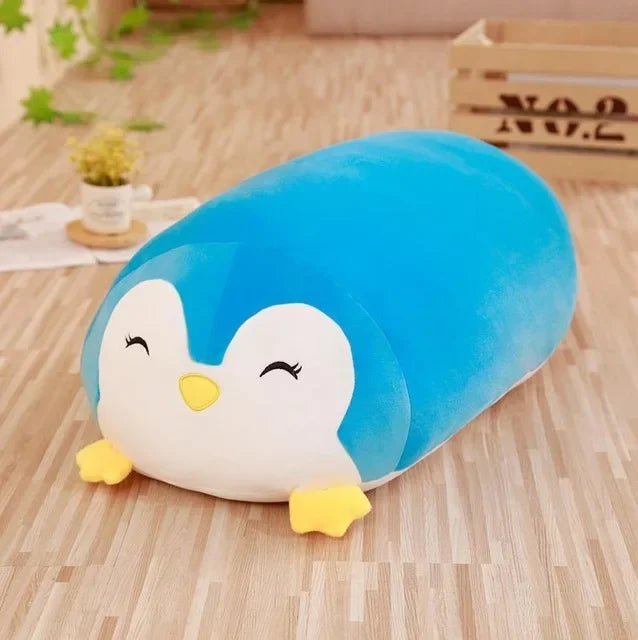 Hot 20/28cm Soft Animals Cartoon Cat Pillows Cushion Lovely Rabbit Stuffed Dog  Penguin Pig Frog Plush Toy Birthyday Gift