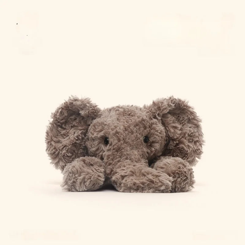 35CM Little elephant plush toys, cute dolls, sleeping throw pillows, cloth dolls, birthday gift dolls for girls