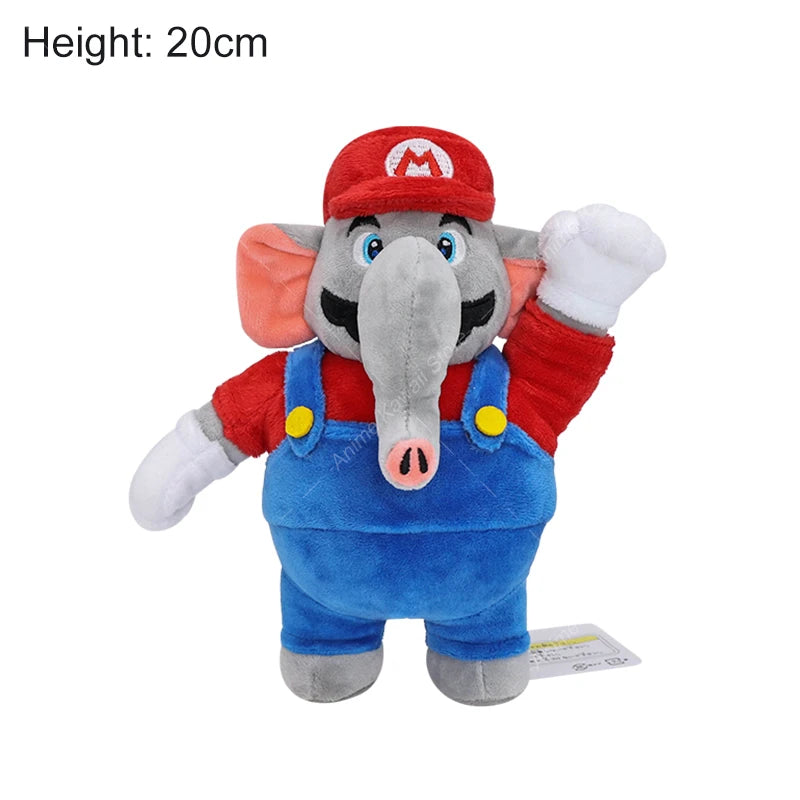 60 Styles Mario Plush Toys Yellow Fire Flower Star Shy Guy Boo Koopa Troopa Waluigi Goomba Toad Nabbit Diddy Kong Stuffed Plush