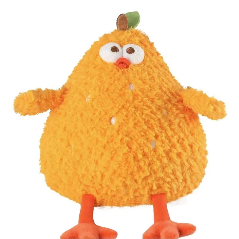 New Chicken&Leg Chicken Soft Gingerbread Chicken Dolls Decor Cartoon Simulation Fruit Animals Stuffed Toy Pillow Birthday Gifts