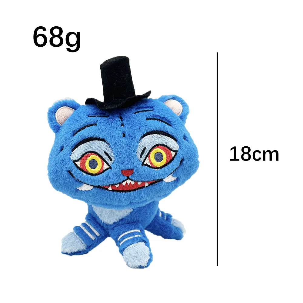 Derpy Tiger Plush Toys Kpop Demon Hunters Plushies Stuffed Doll Soft Cuddly Gifts for Kids Child Birthday Christmas