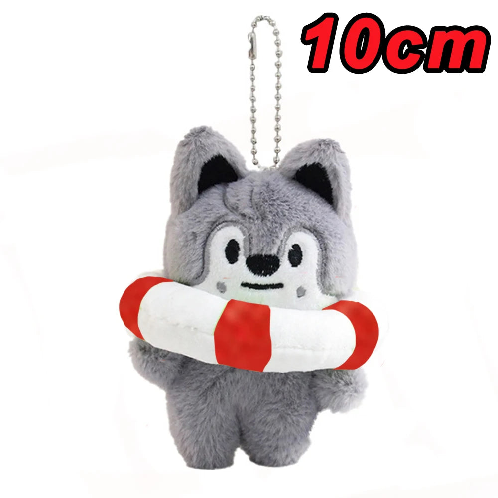 300style Skzoo Plush Toy Kawaii Kpop Plush Skzoo Stray Wolf Plush Cartoon Stuffed Animal Doll Pencil Case Toy Children Gift