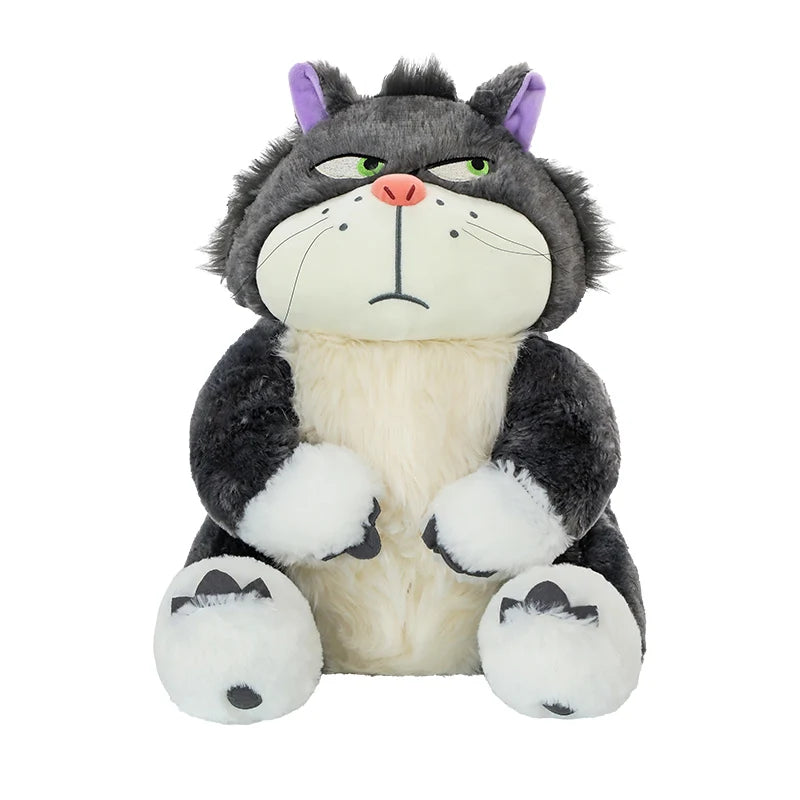 “Grouchy Face Cat Plush Doll - 15cm/25cm/35cm/45cm/65cm Soft Stuffed Animal Toy, Cute Grumpy Cat Companion with Healing Charm for Kids & Adults”