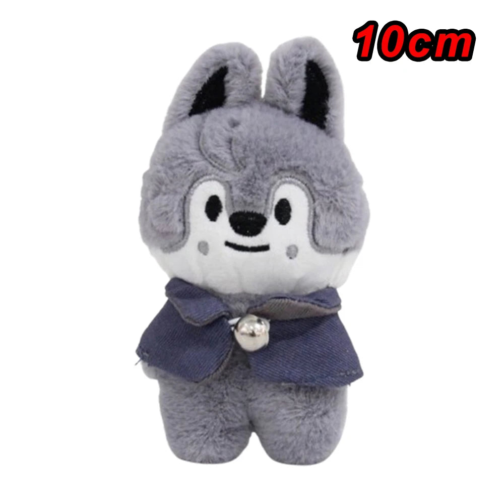 300style Skzoo Plush Toy Kawaii Kpop Plush Skzoo Stray Wolf Plush Cartoon Stuffed Animal Doll Pencil Case Toy Children Gift