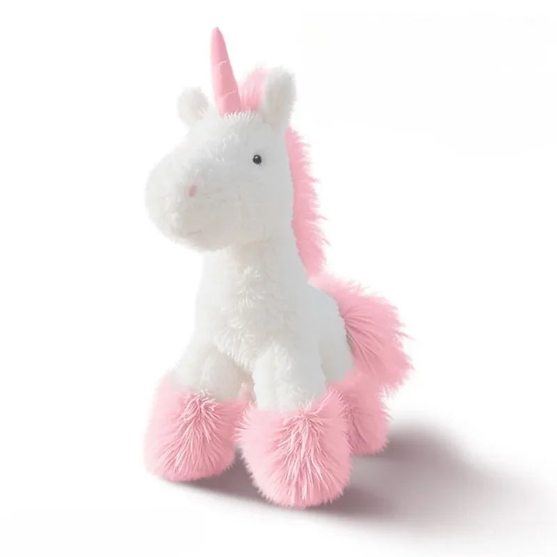 Fairy Tale Unicorn Plush Toys Stuffed Standing Unicorn Doll Pendants Pretty Children Companion Doll Kawaii Keychain Bags Decor