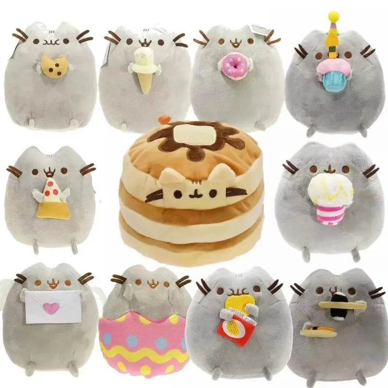 15CM Kawaii Simulated Cat Doll Plush Toy Soft Stuffed Animal Plush Kitten Pillow Kids Girls Birthday Gift Pet Toys Decoration
