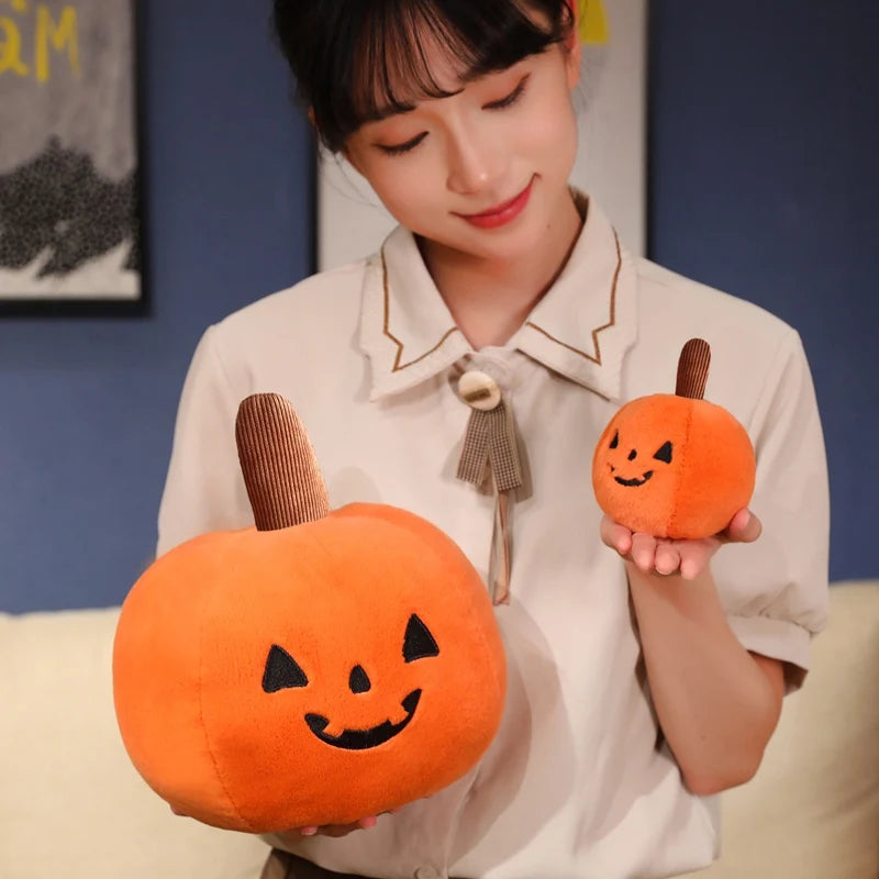High Quality Cartoon New Halloween Pumpkin Plush Doll Pillow Mummy Pumpkin Plush Toy Holiday Decoration Gift For Boys And Girls