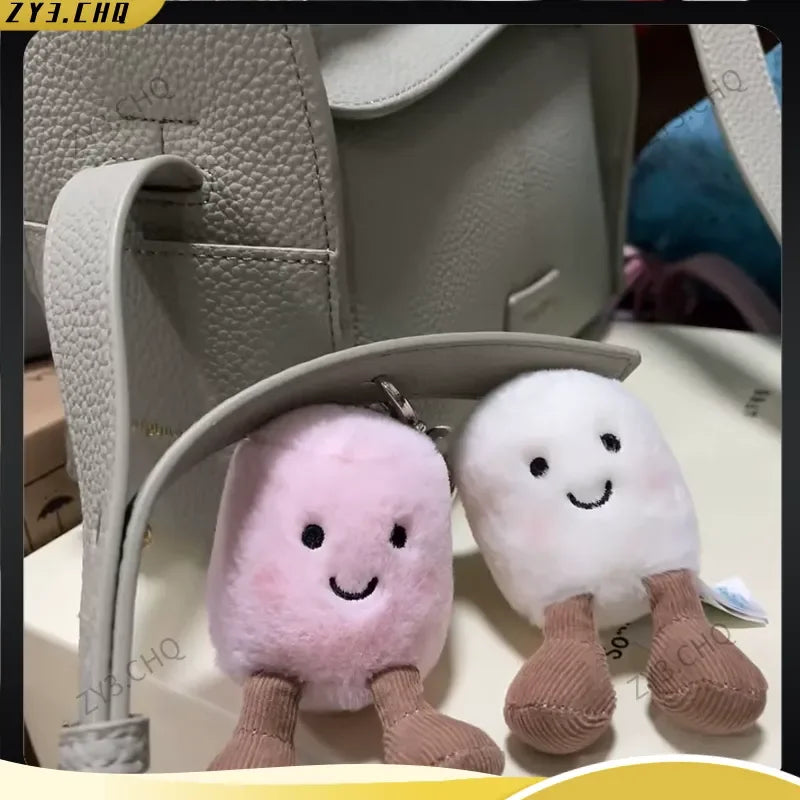 Hot Selling Spot Fun Jelly Cat Pair Cotton Candy Bag Pendant Plush Toy Pendant Keychain Soothing Mother And Baby Toy Doll Gift