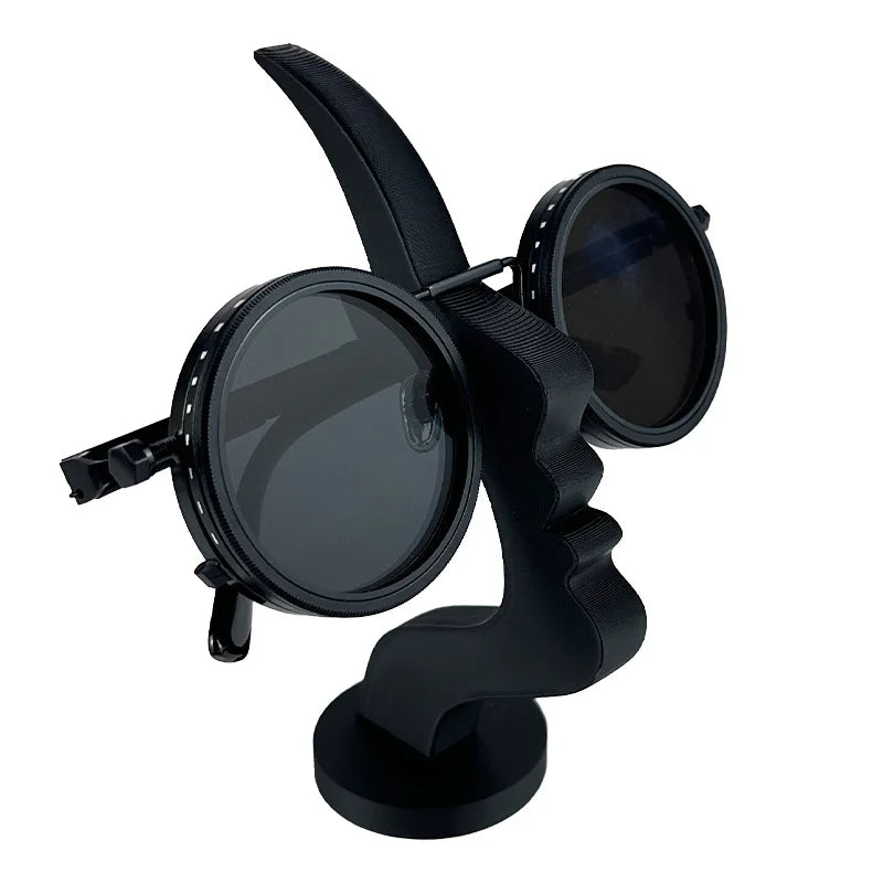 Minimalist Face Profile Eyeglasses Holder, Sculptural Glasses Stand in Black or White for Desk, Nightstand and Modern Home Decor