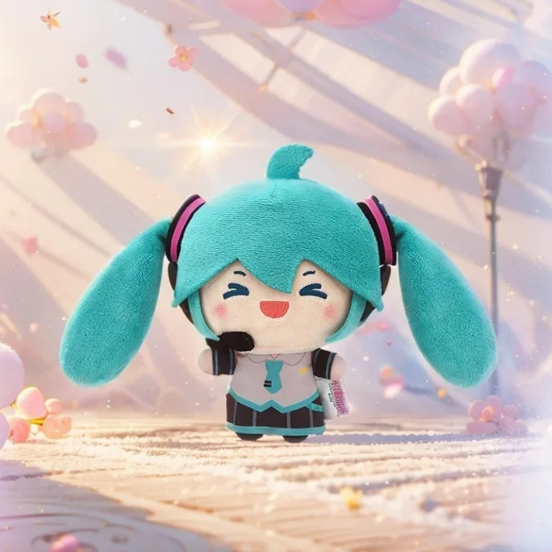 New Genuine Spot Miku Double Ponytail Rotary Doll Pull Start Pendant Fufu Doll Interesting Toy Trendy Products Gifts