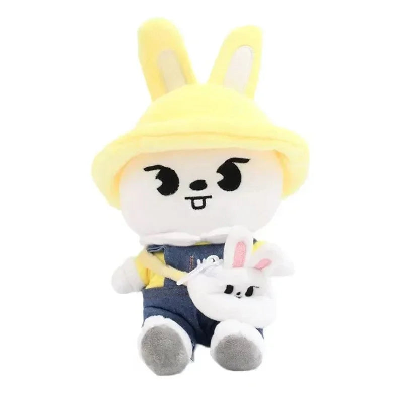 Farm Animal Plush Keychain Set - Sunny Farm Friends Backpack Buddies, Cute Stuffed Animal Keyrings with Healing Charm for Bags & Keys, Gift for Kids & Adults”