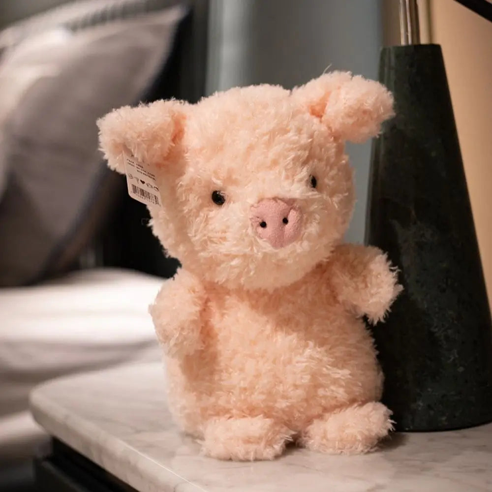 Soft Furry Plush Toys Fox Owl Pig Lamb Chick Duck PP Cotton Birthday Gifts for Boy Girls Cute Plushies Dolls Gifts Adult