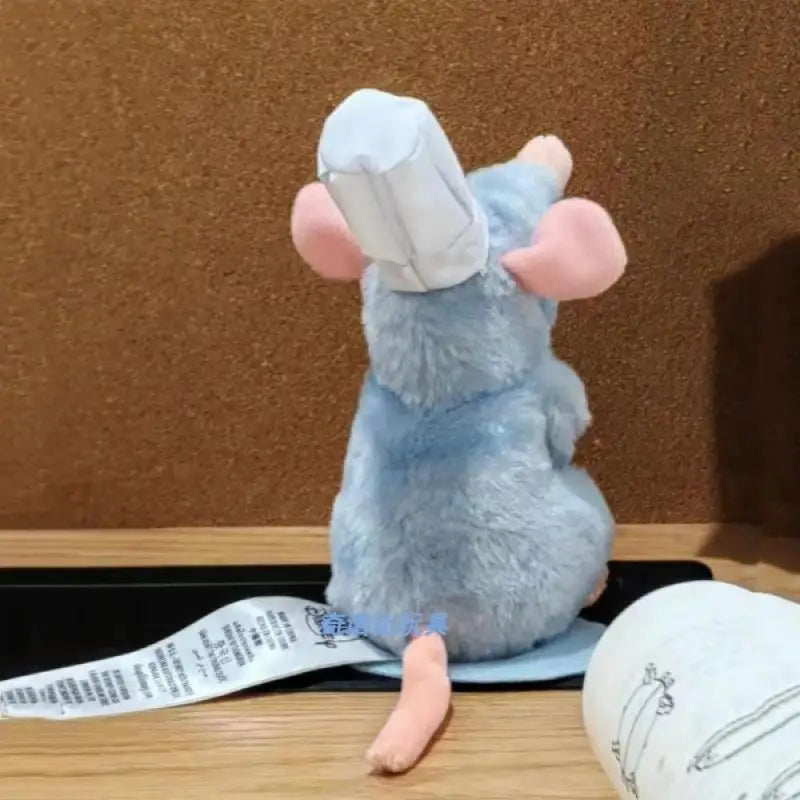 Cute Mouse Cartoon Ratatouille Chef Remy Magnetic Shoulder Plush Toy Children' Gifts Kawaii Plush Stuff Toy Girlfriend Xmas Gift