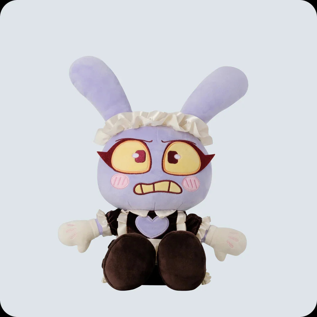 2025 New 9.84inch Maid Jax Plush Dolls Cotton Rabbit Doll Soft Doll Cute Room Decoration Toys Kids Birthday Christmas Gifts 25cm