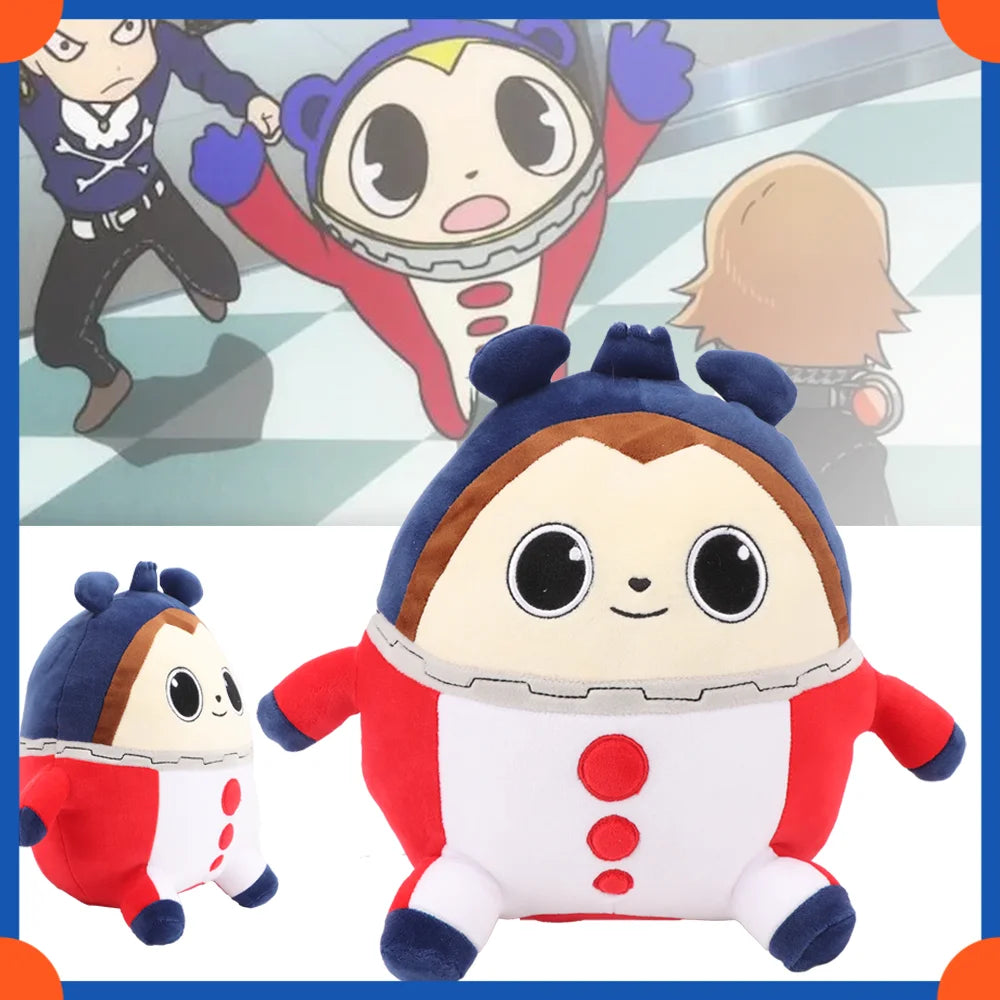 Cartoon Anime Plush Toys Persona 4 Teddie Pillow Plush Adorable Soft Plush Teddie For Fans Collection Halloween Xmas Gifts Room