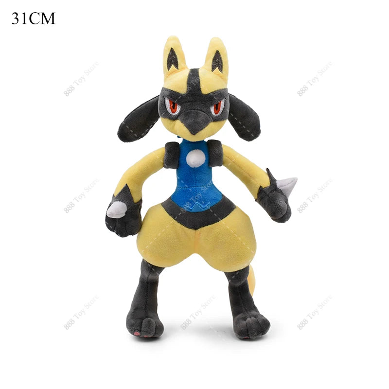 Pokemon Plush Shiny Gyarados Charizard Mega Rayquaza Hisuian Zorua Ho-Oh Lucario Butterfree Anime Stuffed Peluche Kids Xmas Gift