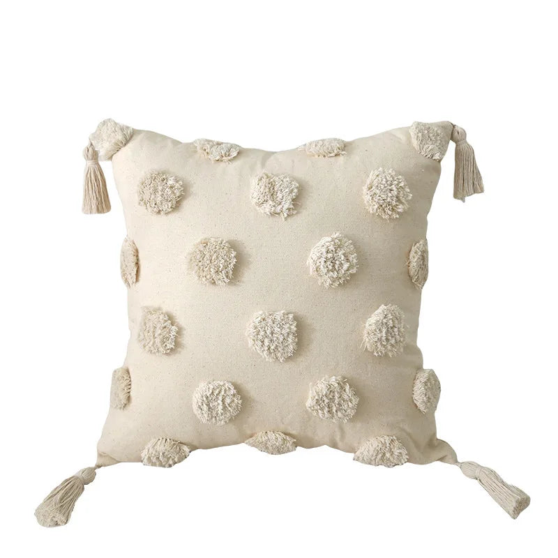 Meadow & Texture Decorative Pillow Cover – 45 × 45 cm