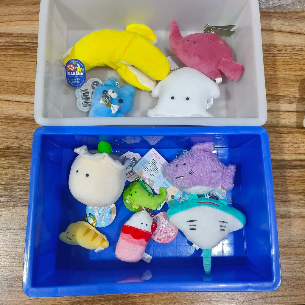 Qualia capsule toys cute plush space star planet round stuffed small eyes smiling face Mercury Earth Moon Sun BC pendant figures
