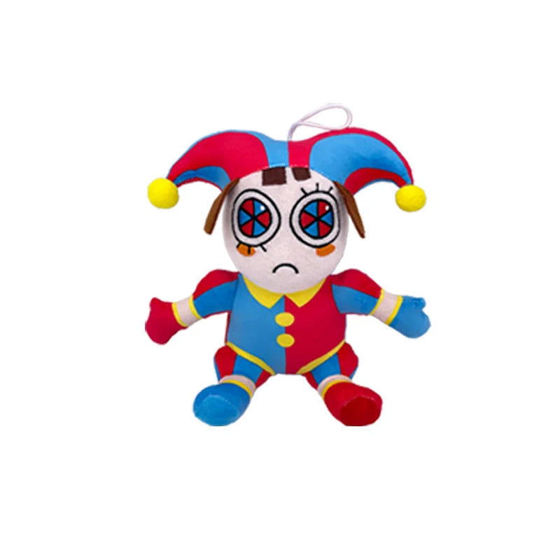 The Amazing Digital Circus Plush Pomni and Jax Plushie Doll Toys Cute Stuffed Animal Birthday for Kids Children Christmas