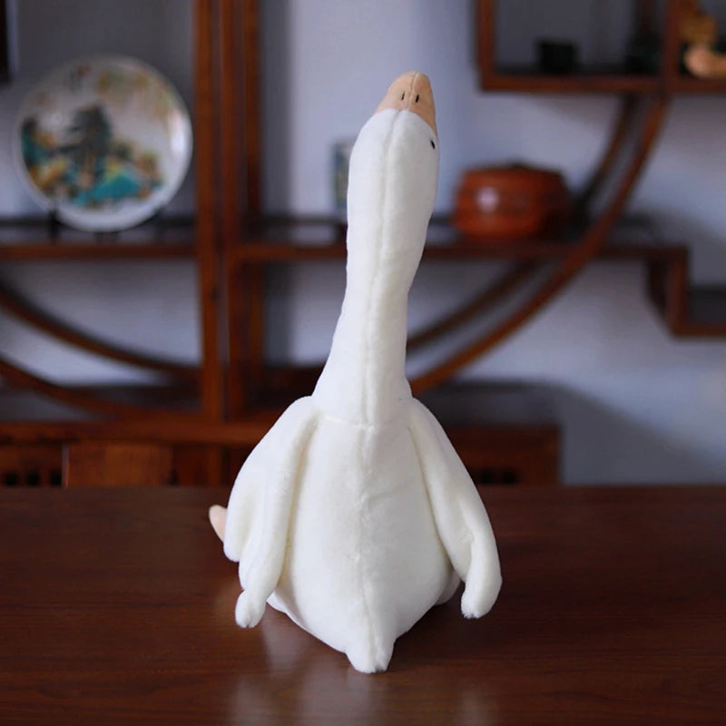 Cute Long Neck Goose Stuffed Plush Doll Soft Plushie Animal Toy for Kids Baby Children Birthday Gifts