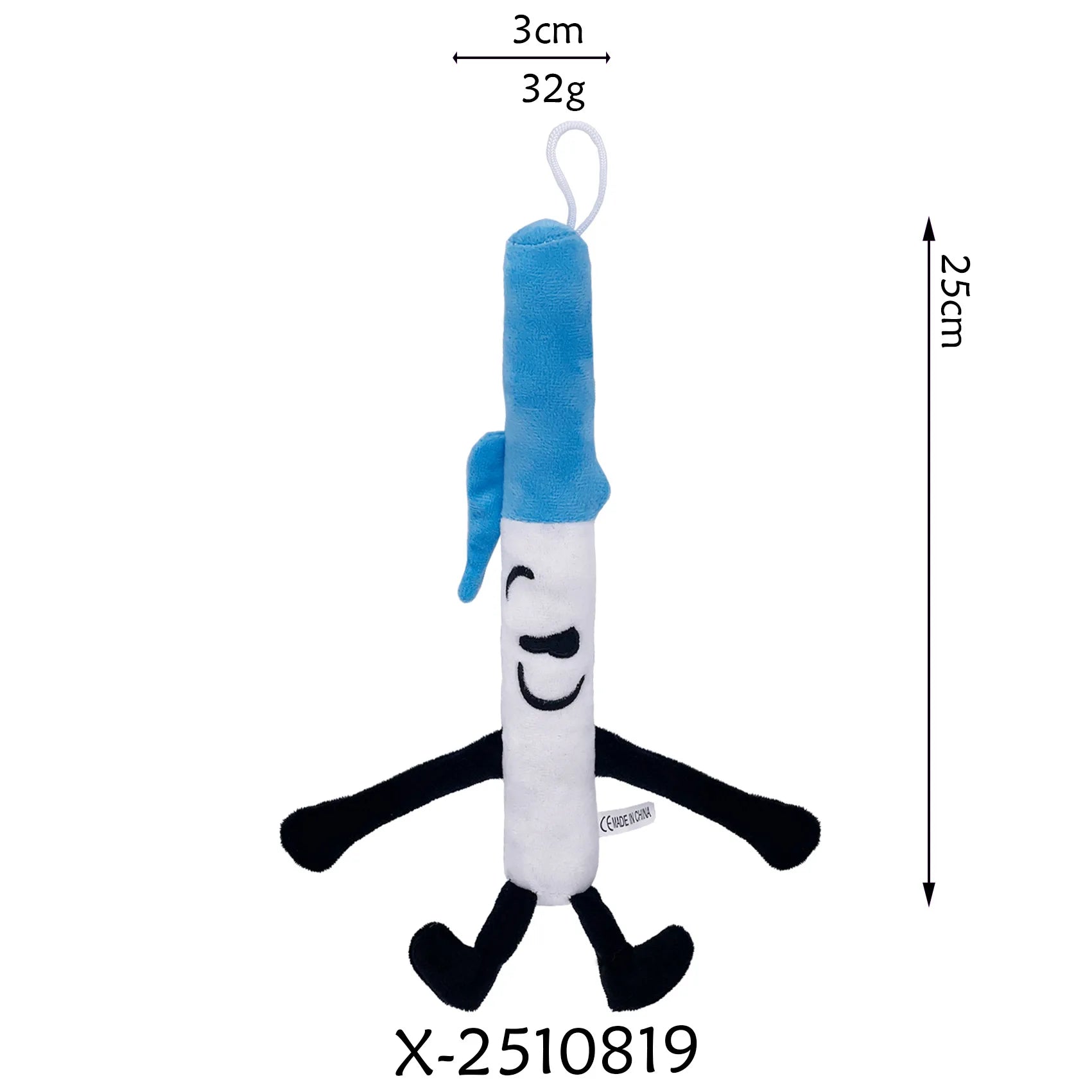 Arrival BFDI Battle For Dream Island Plush Toy 70 Stuffed Doll Soft Animal X Number Blintz Block Marker Stapler French Fries