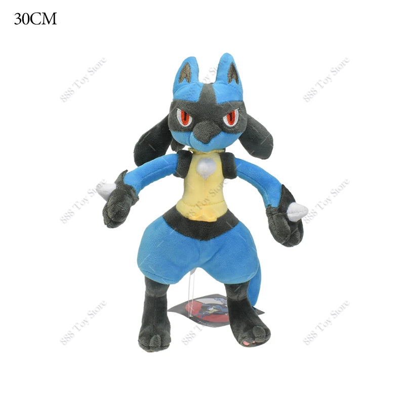 Pokemon Plush Shiny Gyarados Charizard Mega Rayquaza Hisuian Zorua Ho-Oh Lucario Butterfree Anime Stuffed Peluche Kids Xmas Gift