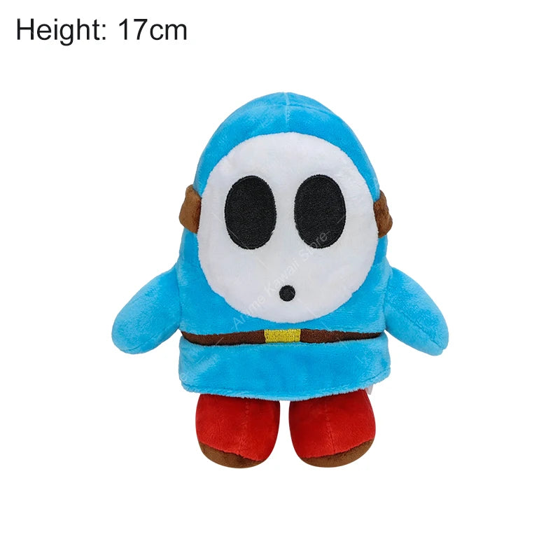 60 Styles Mario Plush Toys Yellow Fire Flower Star Shy Guy Boo Koopa Troopa Waluigi Goomba Toad Nabbit Diddy Kong Stuffed Plush