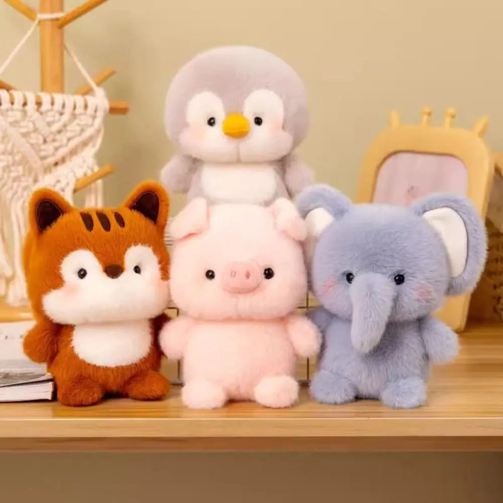 Cute 16cm Plush Companion Doll Plush Elephant Stuffed Animal Pillow Super Soft Bear Animal Plush Toy Sleeping Gift