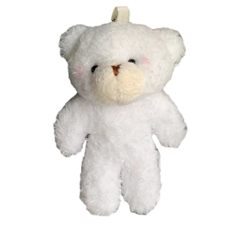 5Pcs/1Pc 6cm Mini Soft Plush Bunny Joint Rabbit for Doll Decoration for House Plush Mini Toy Stuffed Bunny for Doll Bunny Figure